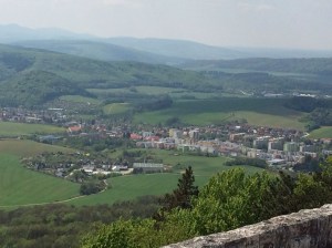 Brezova pod Bradlom from the M.R. Stefanik Memorial